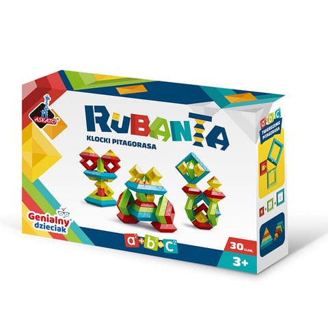 ⁨Rubanta Blocks of Pythagoras 30 pieces⁩ at Wasserman.eu