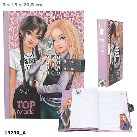 ⁨Depesche Top Model Pamiętnik na kod rebel kitty 13230⁩ w sklepie Wasserman.eu