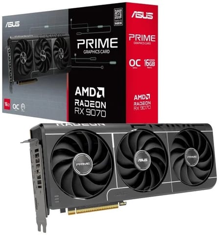 ⁨Karta graficzna ASUS PRIME RX9070 O16G EVO (90YV0MQ0-M0NA00)⁩ w sklepie Wasserman.eu