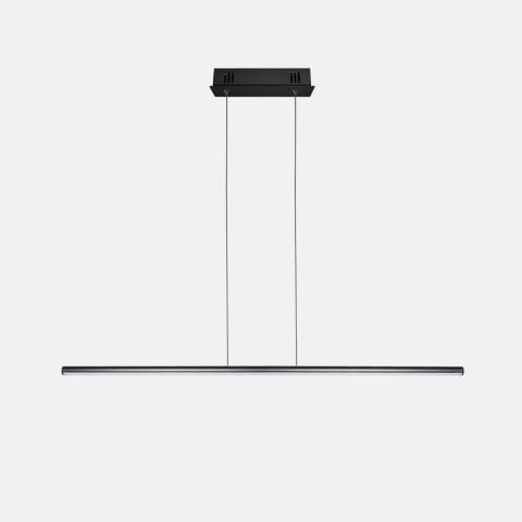 ⁨Lampa wisząca Linea No.1 100cm 4k 16W czarna (Barwa światła barwa dzienna, Kolor Czarny, Możliwość ściemniania nie)⁩ w sklepie Wasserman.eu