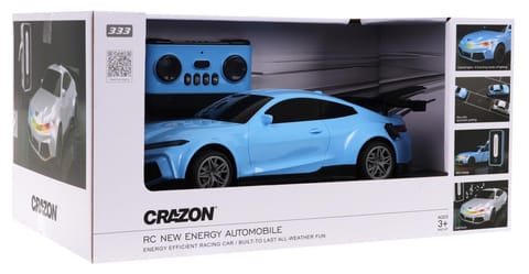 ⁨Autko R/C + Stacja Ładowania Niebieski⁩ w sklepie Wasserman.eu