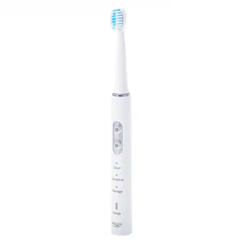 ⁨Adler Sonic toothbrush AD 2175 Rechargeable, For adults, Number of brush heads included 2, Number of teeth brushing modes 3, Son⁩ w sklepie Wasserman.eu