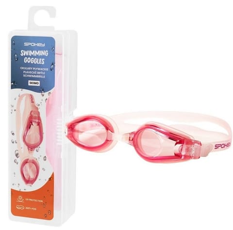⁨Okulary pływackie Spokey Skimo (kolor Różowy, rozmiar N/A)⁩ w sklepie Wasserman.eu