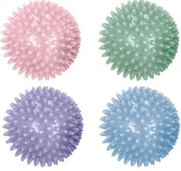 ⁨Zestaw piłeczek do masażu (4 szt.) Spokey GRESPI (kolor Wielokolorowy, rozmiar 4x6.5cm)⁩ w sklepie Wasserman.eu