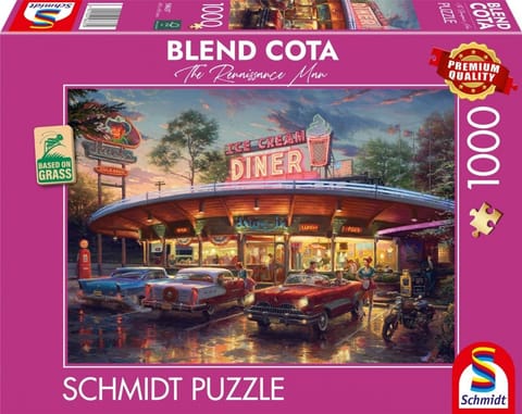 ⁨Puzzle 1000 Blend Cota Amerykańska restauracja⁩ w sklepie Wasserman.eu