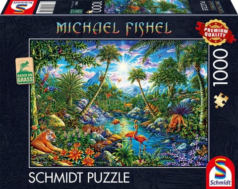⁨Puzzle 1000 Michael Fishel Rajska wyspa⁩ w sklepie Wasserman.eu