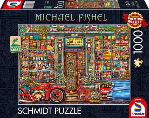 ⁨Puzzle 1000 Michael Fishel Skarby minionej epoki⁩ w sklepie Wasserman.eu