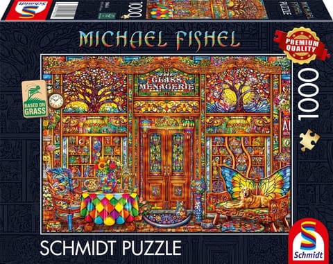 ⁨Puzzle 1000 Michael Fishel Szklana menażeria⁩ w sklepie Wasserman.eu