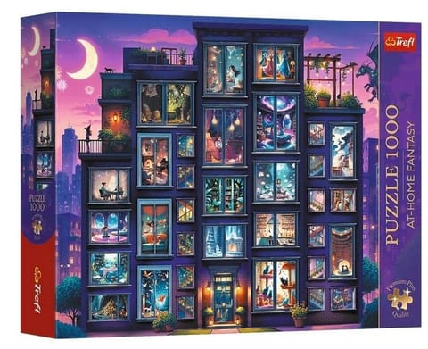 ⁨Puzzle 1000 Premium Plus Noc pełna opowieści TREFL⁩ w sklepie Wasserman.eu