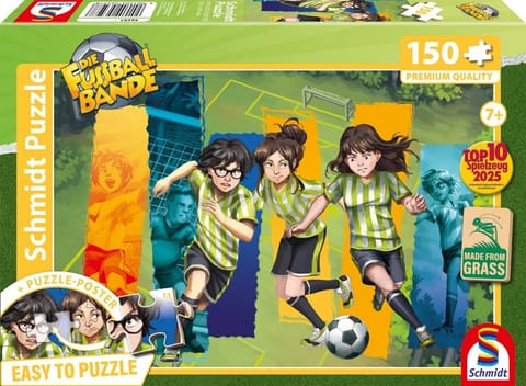 ⁨Puzzle 150 Piłkarze Współpraca⁩ w sklepie Wasserman.eu