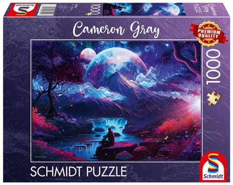 ⁨Puzzle PQ 1000 Cameron Gray Niebiański Szept G3⁩ w sklepie Wasserman.eu