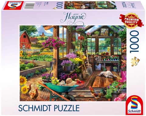⁨Puzzle PQ 1000 Szopa ogrodowa⁩ w sklepie Wasserman.eu