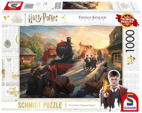 ⁨Puzzle PQ 1000 Thomas kinkade Harry Potter Hogwart⁩ w sklepie Wasserman.eu