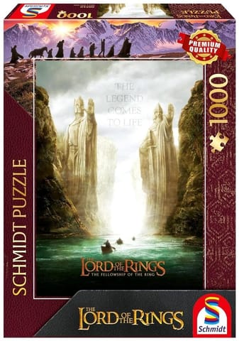 ⁨Puzzle PQ 1000 Władca Pierścieni: Drużyna pierś G3⁩ w sklepie Wasserman.eu
