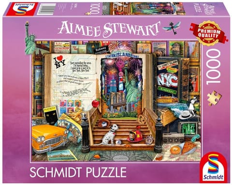 ⁨Puzzle PQ 1000 Wspomnienia z Nowego Jorku / USA⁩ w sklepie Wasserman.eu