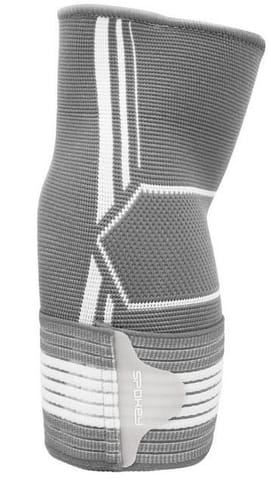 ⁨Ściągacz łokcia Spokey Segro Pro (kolor Szary/Srebrny, rozmiar U)⁩ w sklepie Wasserman.eu