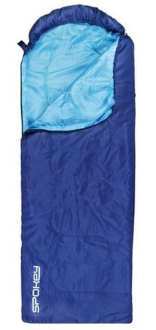 ⁨Śpiwór Monsoon Spokey (kolor Niebieski)⁩ w sklepie Wasserman.eu