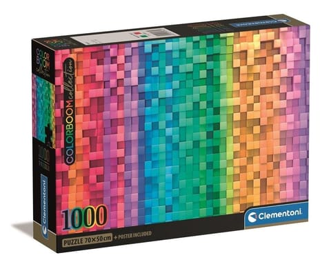 ⁨Puzzle 1000 Compact Colorboom Pixel⁩ w sklepie Wasserman.eu