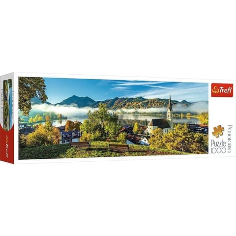 ⁨Puzzle 1000 Panorama - Nad jeziorem Schliersee TRE⁩ w sklepie Wasserman.eu
