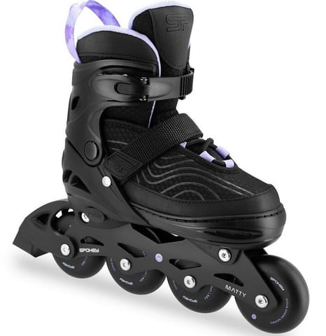 ⁨Rolki Spokey Matty (kolor Czarny, rozmiar 35-38)⁩ w sklepie Wasserman.eu