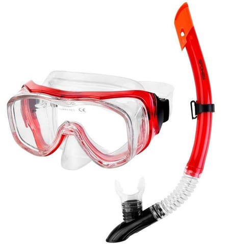 ⁨Zestaw do nurkowania Spokey Luzon 928191 (kolor Czerwony)⁩ w sklepie Wasserman.eu
