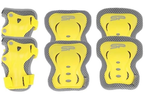 ⁨Zestaw ochraniaczy Spokey Shield Jr (kolor Pomarańczowy, rozmiar L)⁩ w sklepie Wasserman.eu