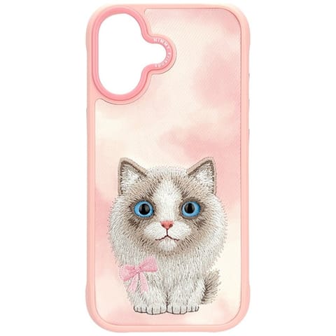 ⁨Etui Nimmy Big Eyed Pet 2.0 Cat do       iPhone 17 różowy⁩ w sklepie Wasserman.eu