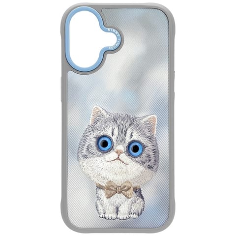 ⁨Etui Nimmy Big Eyed Pet 2.0 Cat do       iPhone 17 szary⁩ w sklepie Wasserman.eu