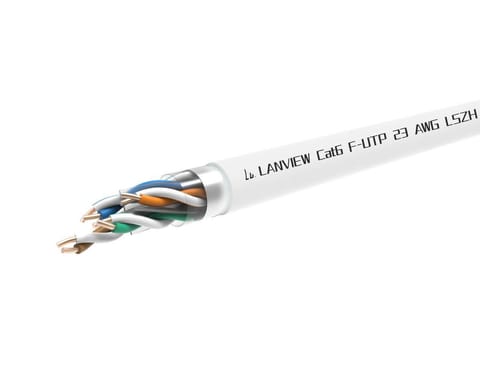 ⁨Lanview Cat6 F-UTP Network Cable⁩ w sklepie Wasserman.eu