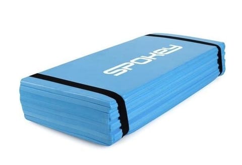 ⁨Karimata Spokey Sunrise Eva Bl (kolor Niebieski, rozmiar 180x50x1cm)⁩ w sklepie Wasserman.eu