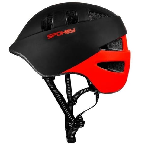 ⁨Kask rowerowy Cherub S/48-52cm czarno-czerwony⁩ w sklepie Wasserman.eu