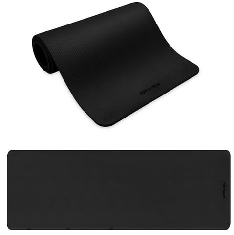 ⁨Mata do ćwiczeń Spokey softmat (kolor Czarny)⁩ w sklepie Wasserman.eu