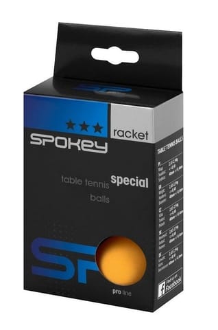 ⁨Piłeczki do ping ponga Spokey Special 6szt 81877 (kolor Pomarańczowy)⁩ w sklepie Wasserman.eu
