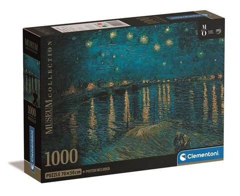 ⁨Puzzle 1000 Compact Museum Orsay Van Gogh⁩ w sklepie Wasserman.eu