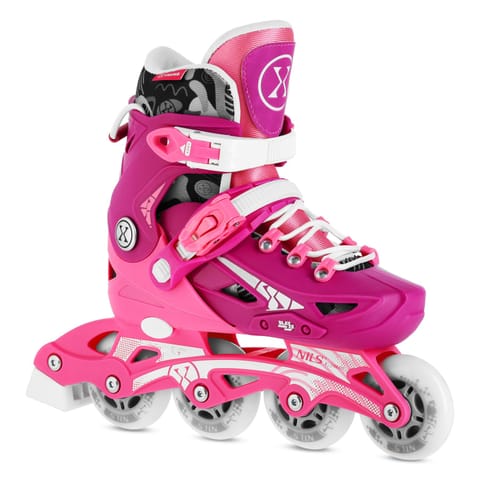 ⁨NA1055 ŁYŻWOROLKI BLAZE RÓŻOWE ROZM. S(31-34) NILS EXTREME⁩ w sklepie Wasserman.eu