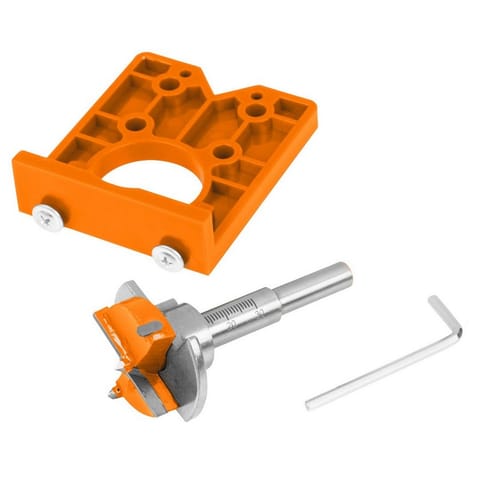 ⁨FREZ PUSZKOWY 35MM Z OGRANICZNIKIEM + SZABLON⁩ w sklepie Wasserman.eu