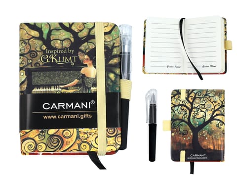⁨Notes A7 - Inspirowany malarstwem G. Klimt (CARMANI)⁩ w sklepie Wasserman.eu