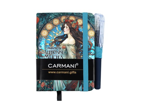 ⁨Notes A7 - inspirowany malarstwem A. Mucha (CARMANI)⁩ w sklepie Wasserman.eu
