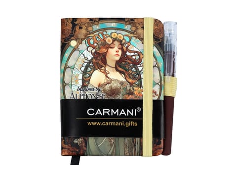 ⁨Notes A7 - inspirowany malarstwem A. Mucha (CARMANI)⁩ w sklepie Wasserman.eu