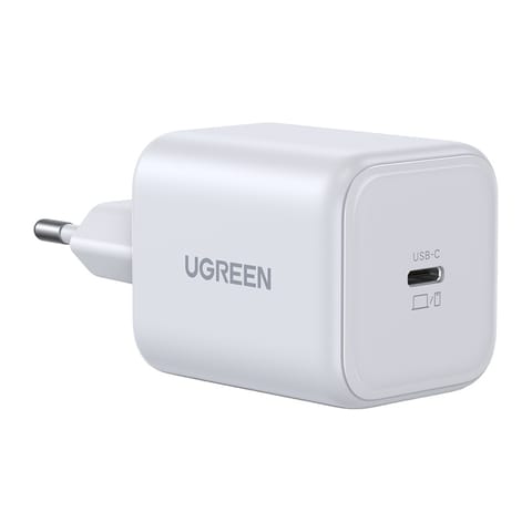 ⁨Ładowarka sieciowa UGREEN X524 45W, USB-C GaN (biała)⁩ w sklepie Wasserman.eu