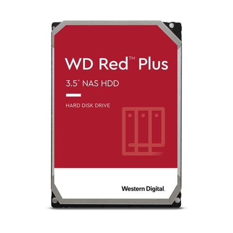 ⁨WD Red Plus 4 TB WD40EFZX (4TB /3.5" /5400RPM )⁩ w sklepie Wasserman.eu