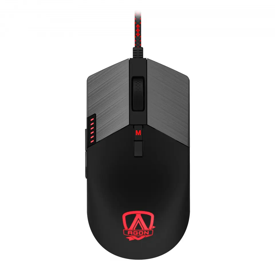 AOC Gaming Mouse AGM700 Wired, 16000 DPI, USB 2.0, Black w sklepie Wasserman.eu