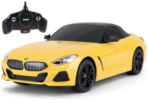 ⁨Auto Zdalnie Sterowane R/C BMW Z4 Roadster Rastar 1:18 Żółte⁩ w sklepie Wasserman.eu