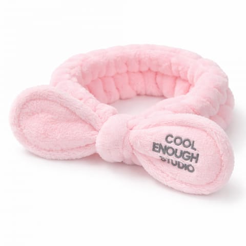 ⁨Opaska kosmetyczna uszka ozdobna O229R⁩ w sklepie Wasserman.eu