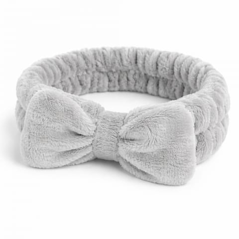 ⁨Opaska kosmetyczna kokardka ozdobna O382SZ⁩ w sklepie Wasserman.eu