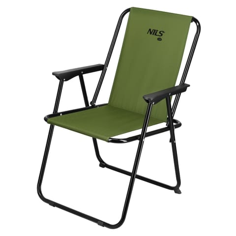 ⁨NC3503 KRZESŁO KEMPINGOWE SKŁADANE ZIELONE NILS CAMP⁩ w sklepie Wasserman.eu