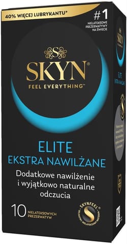 ⁨SKYN ELITE EXTRA LUBRICATED 10⁩ w sklepie Wasserman.eu