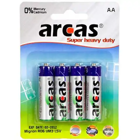 ⁨Arcas AA/R6, Super Heavy Duty, 4 pc(s)⁩ at Wasserman.eu