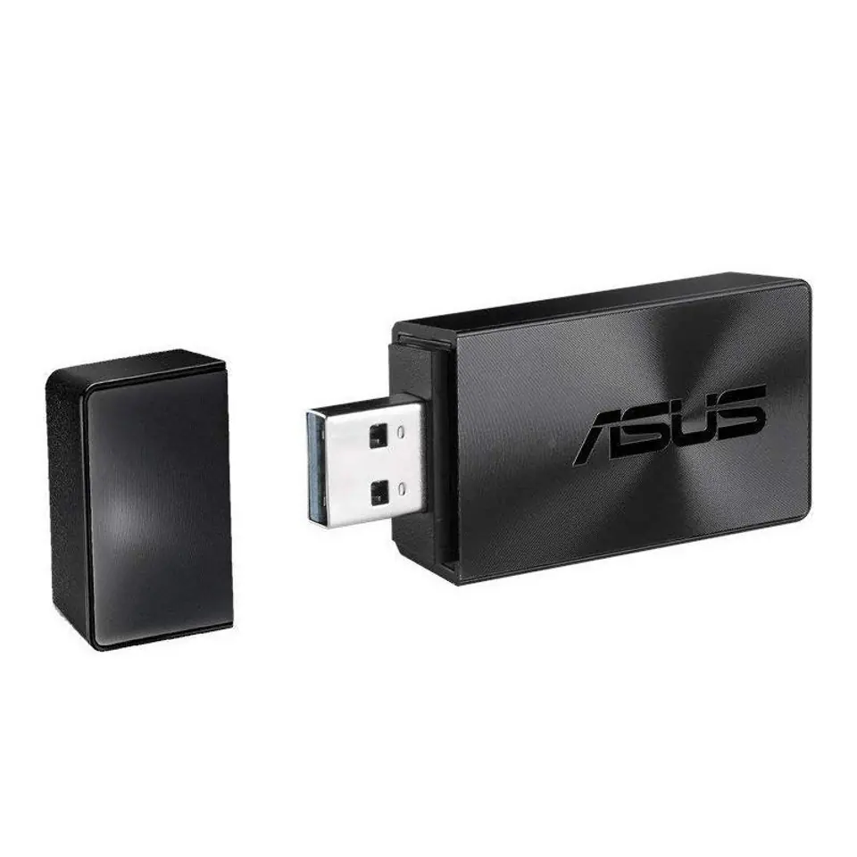 ⁨Asus AC1300 Wireless Dual-band USB Adapter⁩ at Wasserman.eu