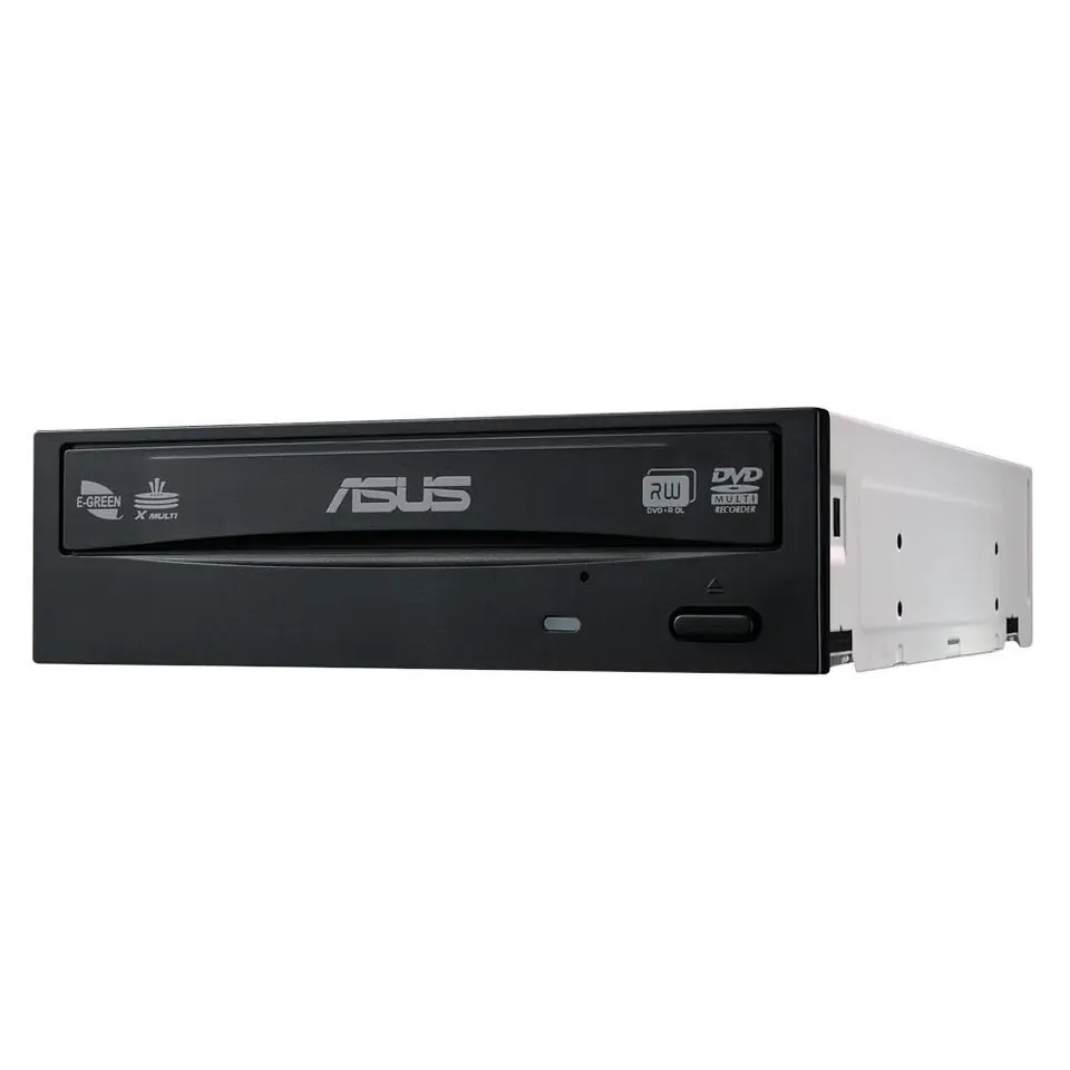 ⁨Asus DRW-24D5MT Internal, Interface SATA, DVD±RW, CD read speed 48 x, CD write speed 48 x, Black, Desktop⁩ w sklepie Wasserman.eu